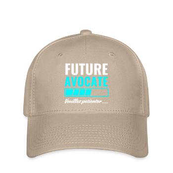 zukünftiger Anwalt - Flexfit Cap - Khaki - Vorne
