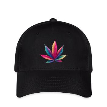 Cabbage leaf - Flexfit Cap - black - Front