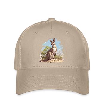 Wallabies Wallaby - Flexfit Cap - khaki - Front