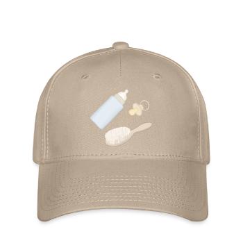 Baby Pflege Essentials - Flexfit Cap - Khaki - Vorne