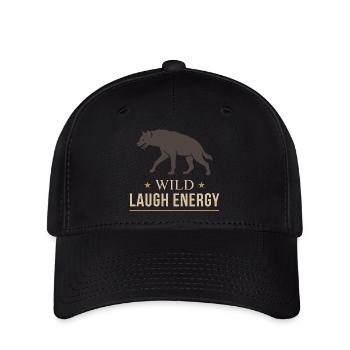 Laughing Hyena Spotted Hyena Hyena Lover - Flexfit Cap - black - Front