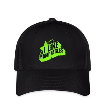 I like Mampfables - Live Healthy in the Spirit - Flexfit Cap - black - Front