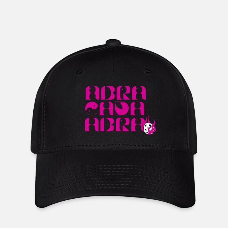 ABRACADABRA - Casquette Flexfit - noir