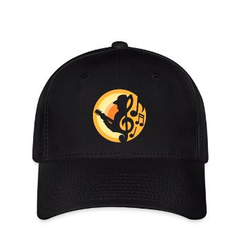 Guitar Player - Flexfit Cap - black - Front