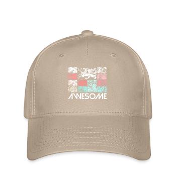 Awesome Rostock - Flexfit Cap - khaki - Front
