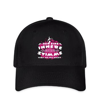 Innere Stimme - Flexfit Cap - Schwarz - Vorne