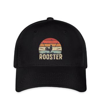 Coq - Casquette Flexfit - noir - Devant