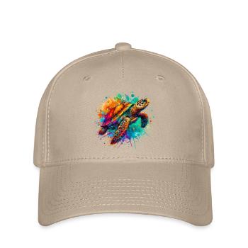 Turtle - Flexfit Cap - khaki - Front