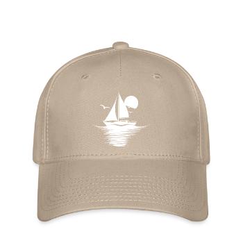Sailing Drawing - Flexfit Cap - khaki - Front