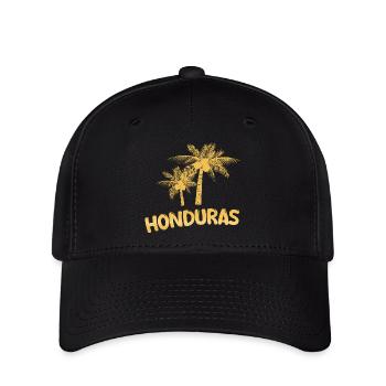 Geschenk für Honduras - Flexfit Cap - Schwarz - Vorne