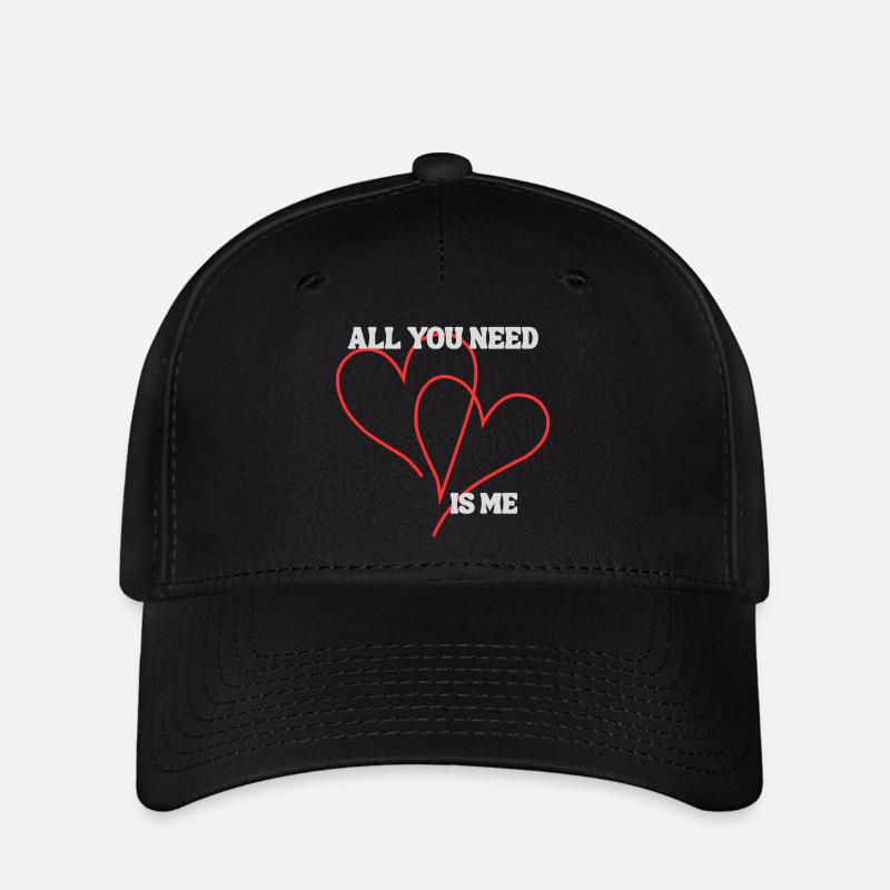 All you need - Flexfit Cap - black