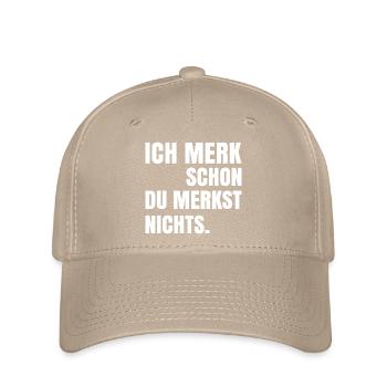 Je remarque déjà que tu ne remarques rien - Casquette Flexfit - kaki - Devant