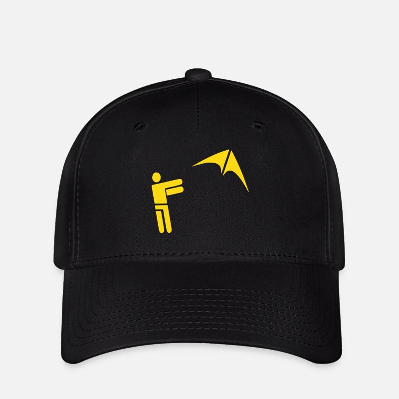 Drachenflieger - Flexfit Cap - Schwarz
