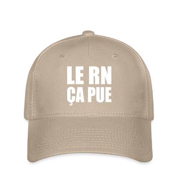 le rn ça pue - Casquette Flexfit - kaki - Devant