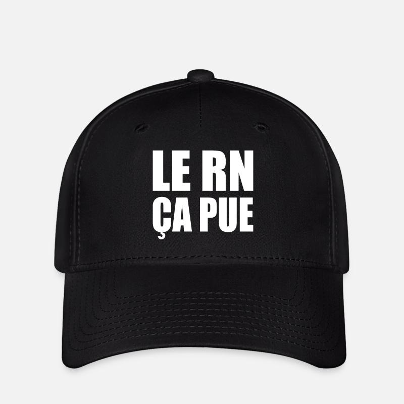 The RN stinks - Flexfit Cap - black