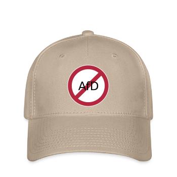 Stop Afd - Flexfit Cap - Khaki - Vorne