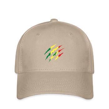 Claw Klaue Laender Senegal png - Flexfit Cap - khaki - Front