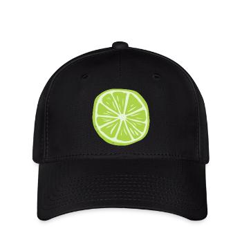 citron lime citron veggie Veggie agrumes - Casquette Flexfit - noir - Devant