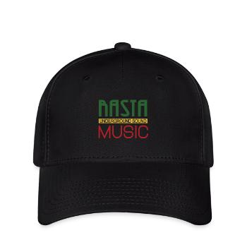 Nasta Underground Sound Logo - Flexfit Cap - Schwarz - Vorne
