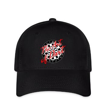 Darts Kunst Dart Dartboard 180 - Flexfit Cap - Schwarz - Vorne