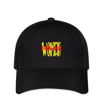 WOMENPOWER WELTFRAUENTAG Frauentag - Flexfit Cap - Schwarz - Vorne