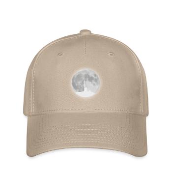 Brocken Vollmond Harz - Flexfit Cap - Khaki - Vorne