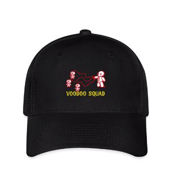 Voodoo Squad - Casquette Flexfit - noir - Devant