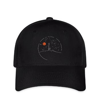 Harz Style, Brocken Universum, Wir lieben den Harz - Flexfit Cap - Schwarz - Vorne