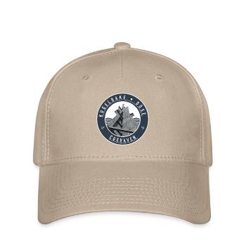 Kugelbake - Döse Cuxhaven - Flexfit Cap - Khaki - Vorne