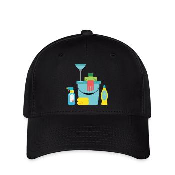 Cleaning products - Flexfit Cap - black - Front