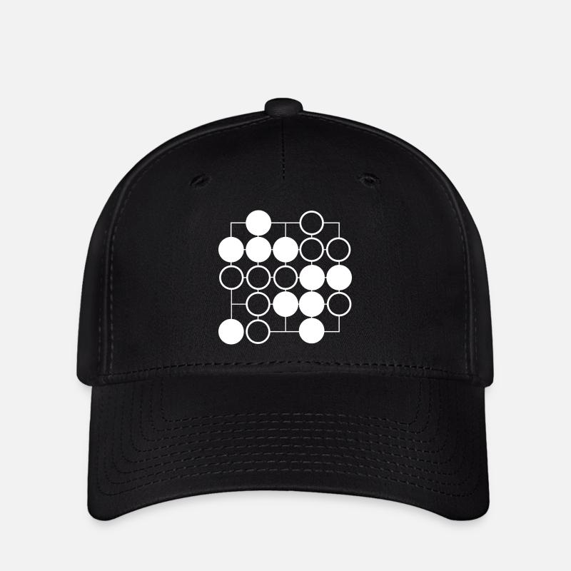 Go board game - Flexfit Cap - black