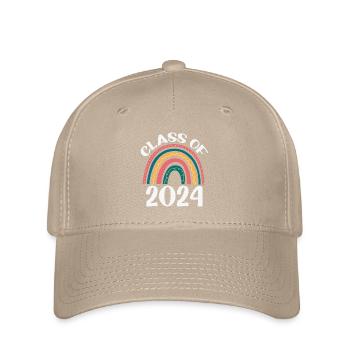 Klasse des Regenbogenschülers 2024 - Flexfit Cap - Khaki - Vorne