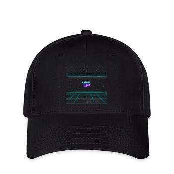 T-shirt fun game retro arcade tendance 2025 - Casquette Flexfit - noir - Devant