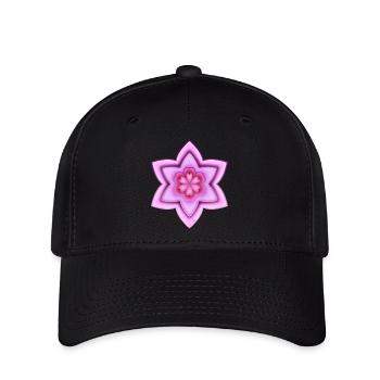 Colorful cherry blossom! By Pousse2Bambou ! - Flexfit Cap - black - Front