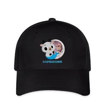 Zodiac sign Capricorn - Flexfit Cap - black - Front