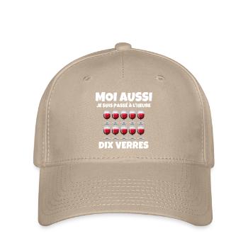heure d'hiver - Casquette Flexfit - kaki - Devant