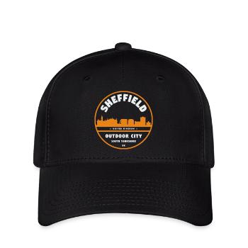 Sheffield Royaume-Uni - Casquette Flexfit - noir - Devant