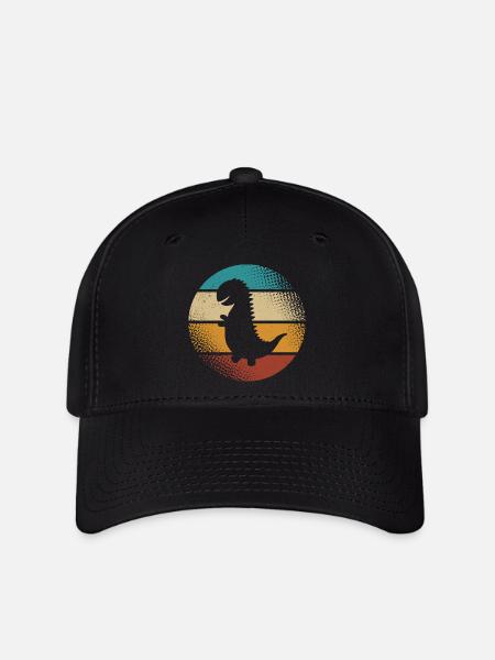 T-Rex - Flexfit Cap - Schwarz
