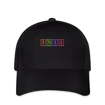 Otaku Pop Culture Manga Anime Kanji Disant Japonais - Casquette Flexfit - noir - Devant