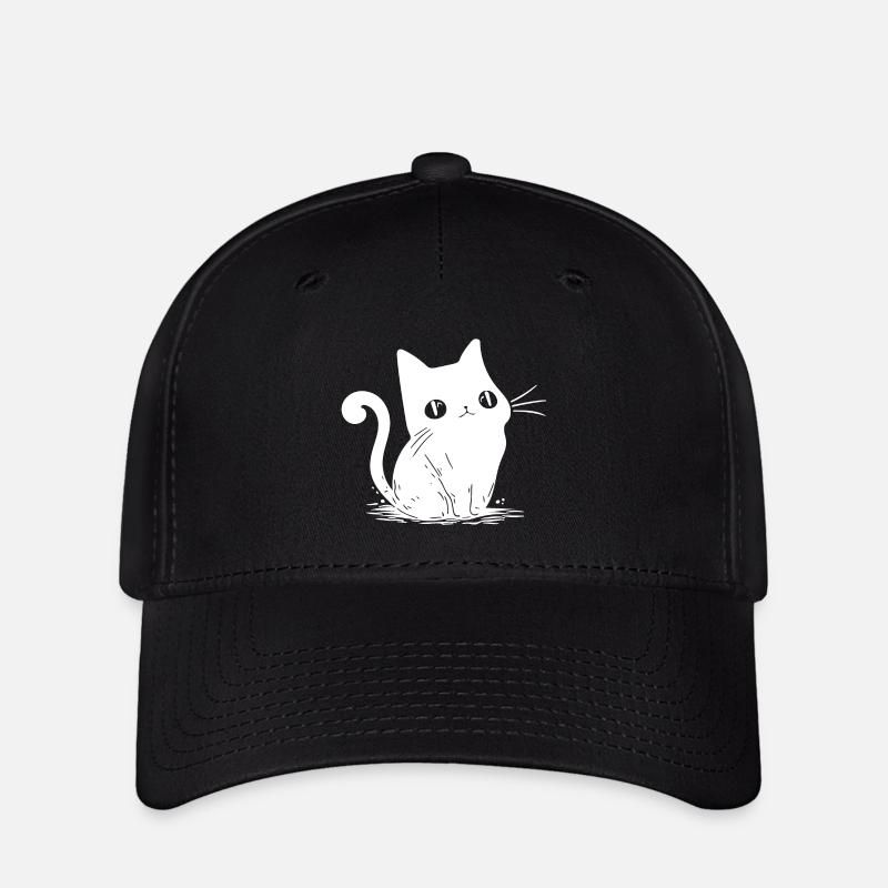 Little Cute Kitten - Flexfit Cap - black