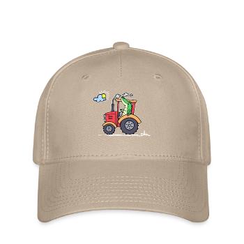 Feld Bauer Tractor Agricultural Machinery Commercial Vehicle - Flexfit Cap - khaki - Front