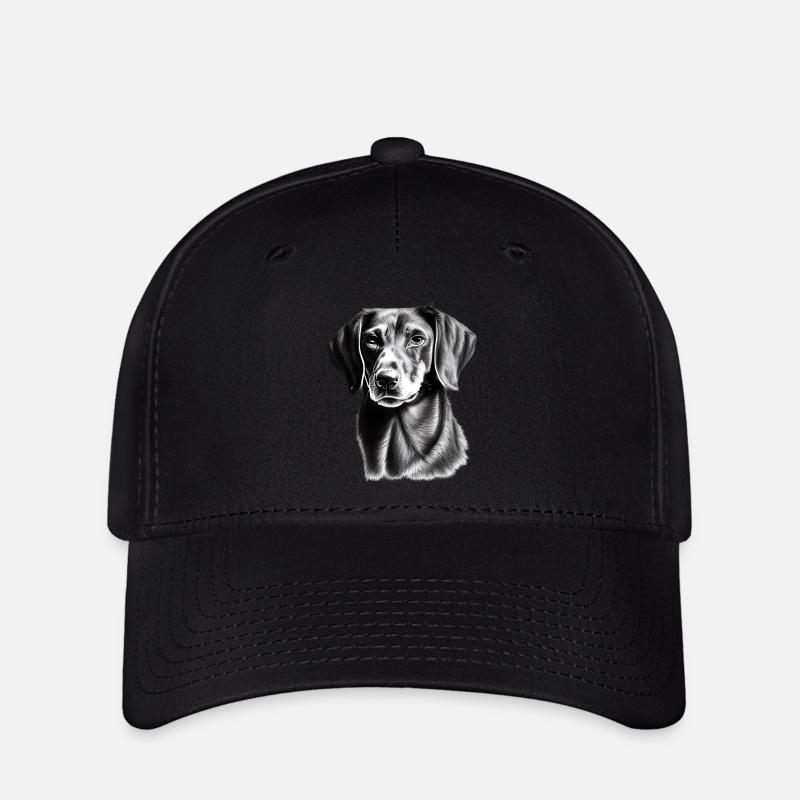 Cute dachshund - Flexfit Cap - black