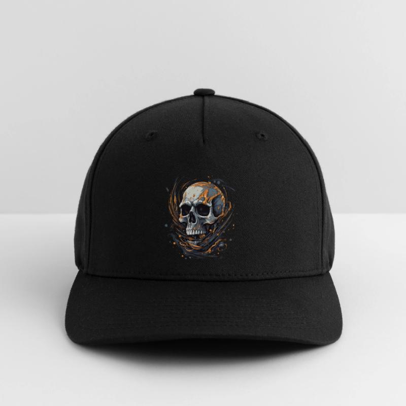 Skelett Halloween Süßes oder Saueres Verkleidung Flexfit Cap