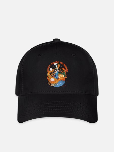 Chibi Jaewook se bat pour son RAMEN - Casquette Flexfit - noir