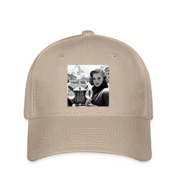 Vintage Glamour - Matterhorn Girl - Flexfit Cap - khaki - Front