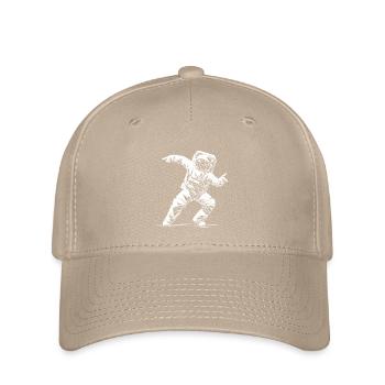 Geometric Spacesuit Dance - Flexfit Cap - khaki - Front