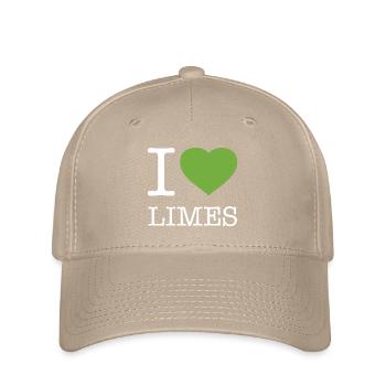 J’ADORE LES CITRONS VERTS - Casquette Flexfit - kaki - Devant