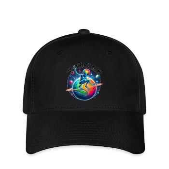 We are not alone.... - Flexfit Cap - black - Front