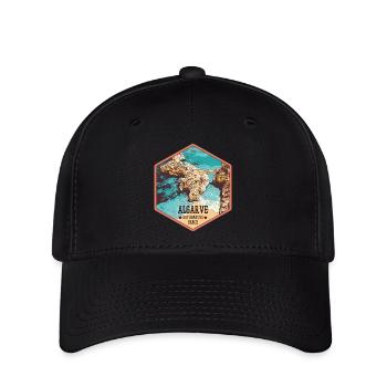 Estudantes beach near Lagos, Algarve - Flexfit Cap - black - Front