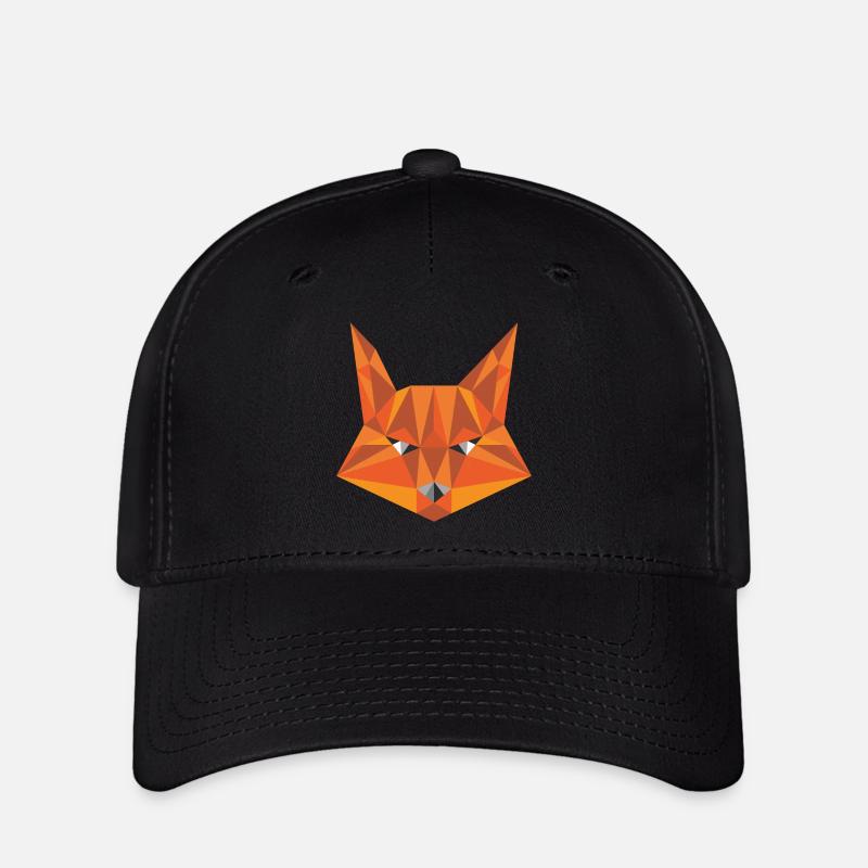 Renard - Casquette Flexfit - noir